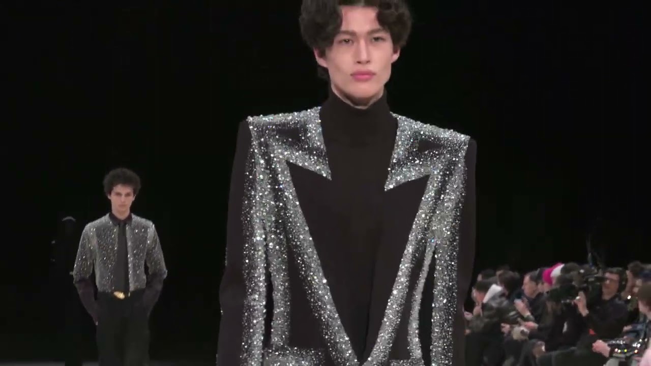 Balmain |&nbsp;Paris Fashion Week Men's Fall Winter 2024 |&nbsp;Launchmetrics Spotlight