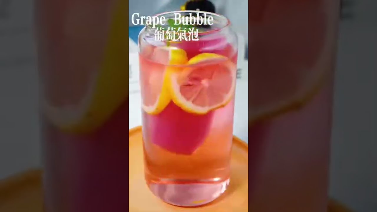 Grape bubble#shorts #shortsvideo #subscribe #grape #bubbletea #subscribe #like