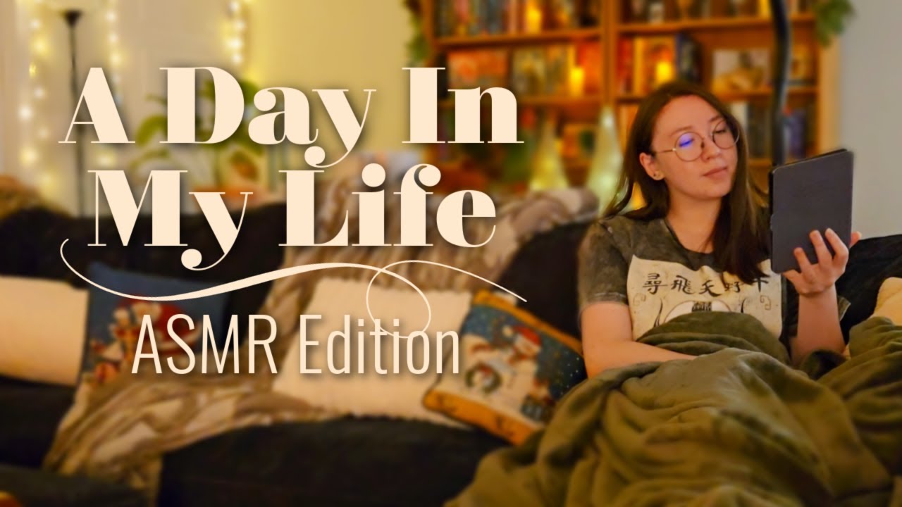 ASMR ✨ A Cozy Day in My Life as a Full-Time YouTuber ✨ Lo-Fi Whispering