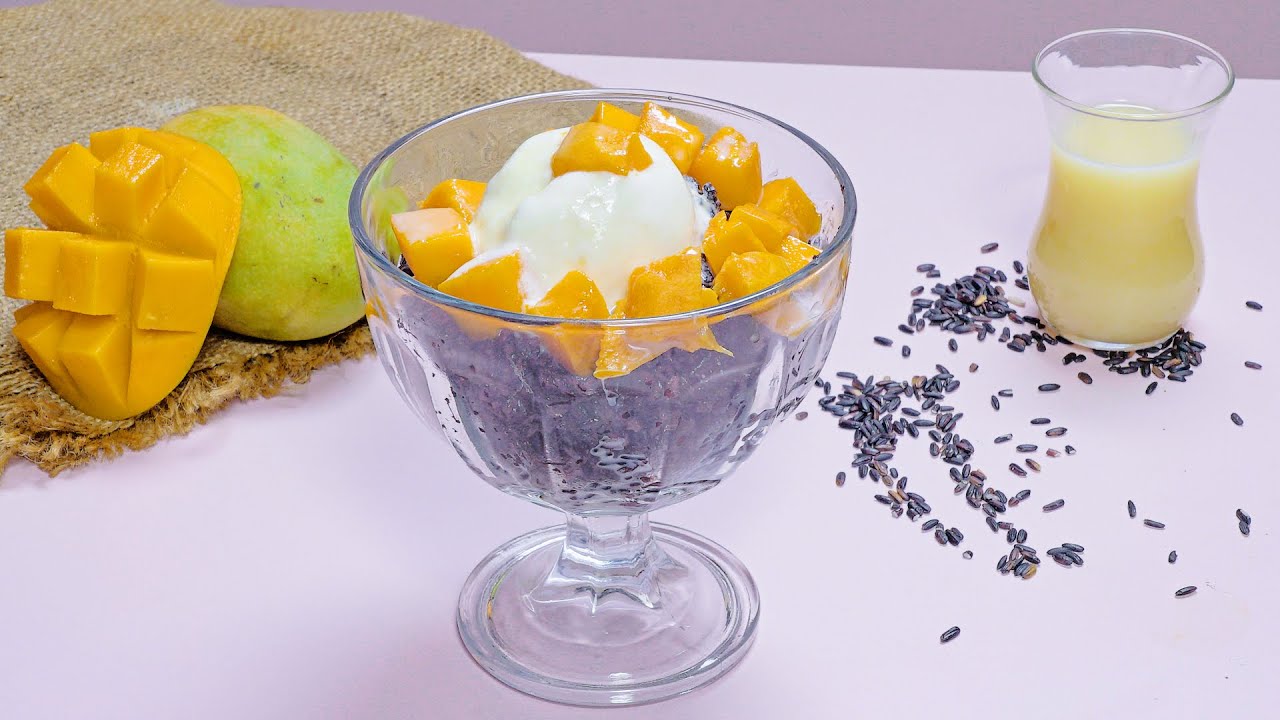 🍨🥭🍧Es Ketan Hitam Mangga🍧🥭🍨