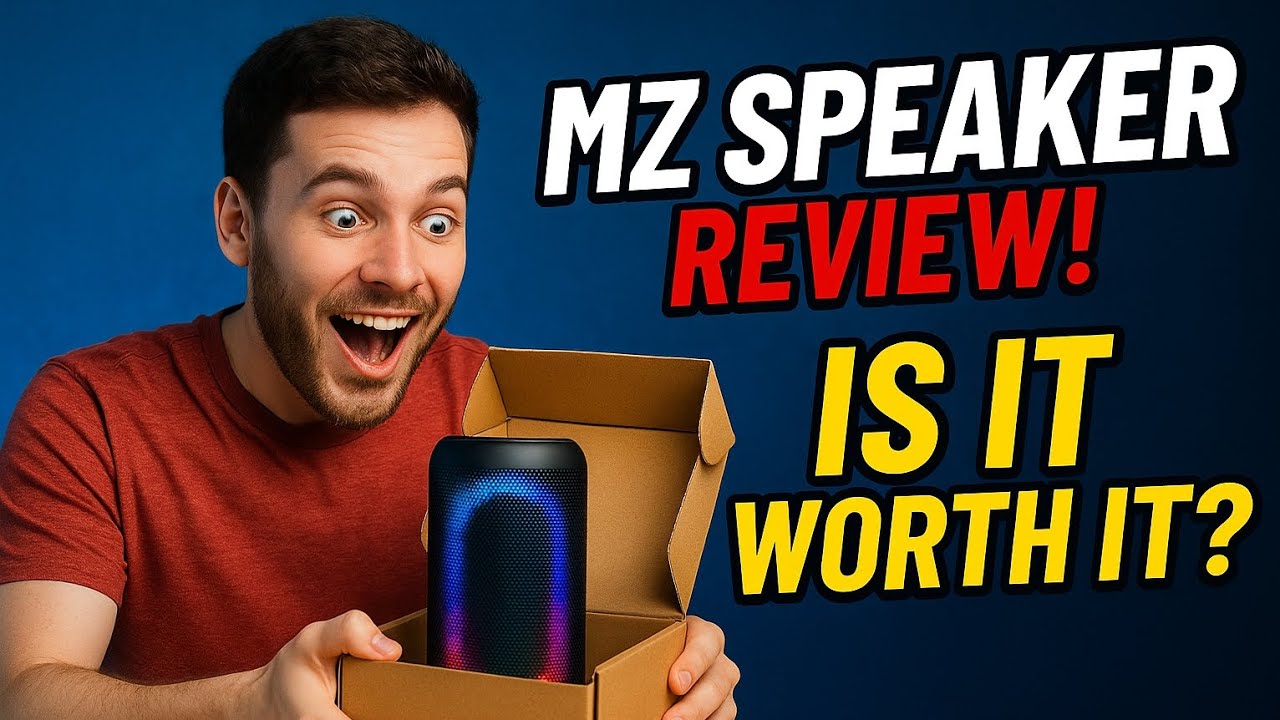 MZ BLUETOOTH SPEAKER REVIEW AND UNBOXING// BEST BLUETOOTH SPEAKER 🔊