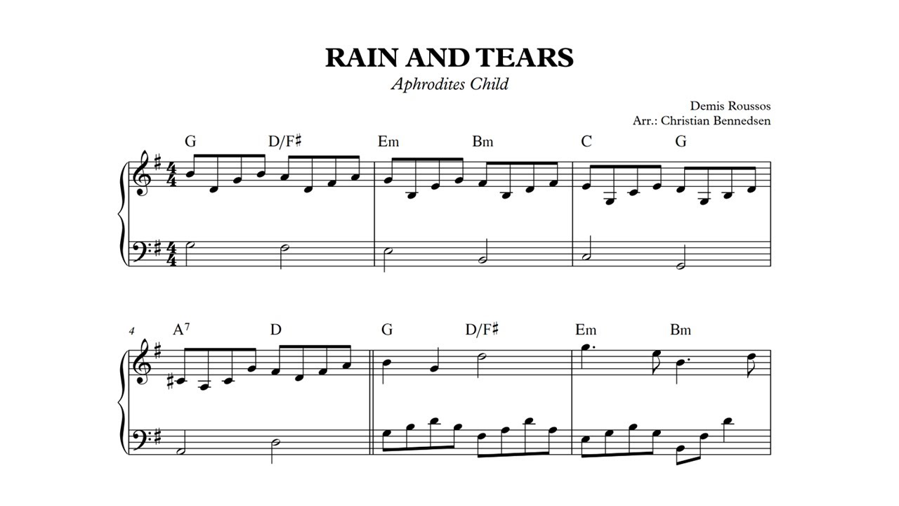 Demis Roussos - Rain And Tears - Easy