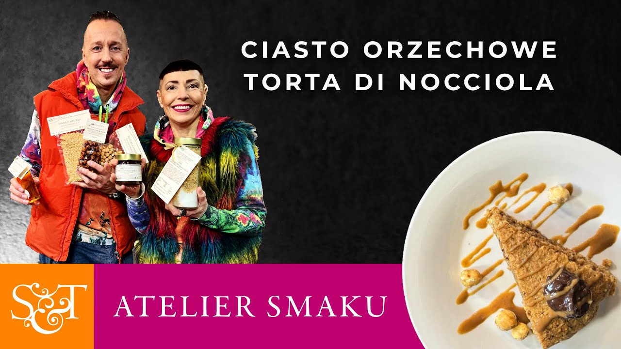 Ciasto orzechowe - Torta di nocciola - wegańskie i bezglutenowe | Atelier Smaku (532)