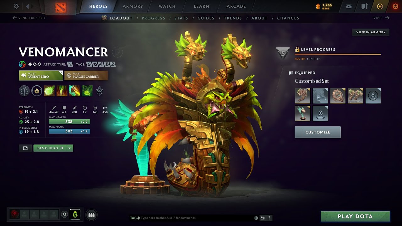 Dota 2 - 10th All-Hero Challenge (Venomancer)