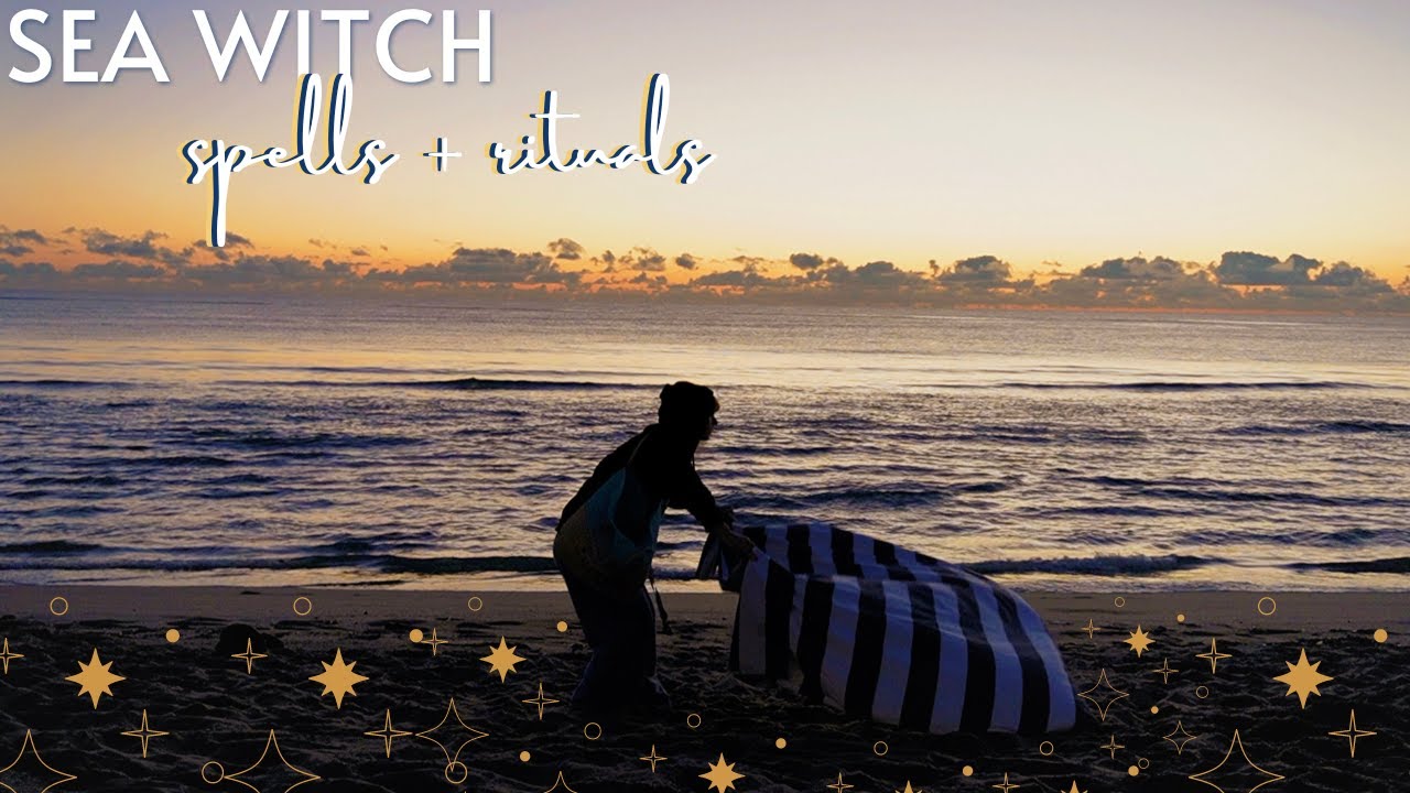 Sea Witch Spells + morning routine witchcraft rituals 🌤️ banishing spell, manifestation journaling