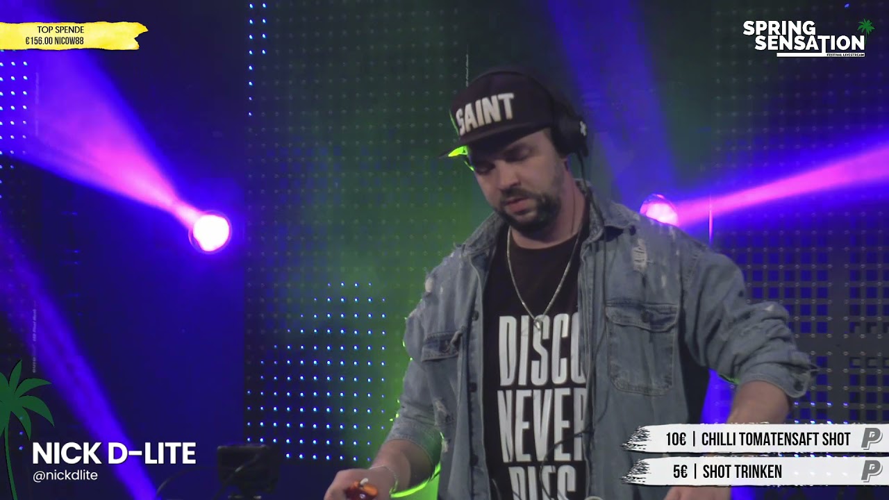 NICK D LITE LIVE | SPRING SENSATION | DEIN FESTIVAL LIVESTREAM