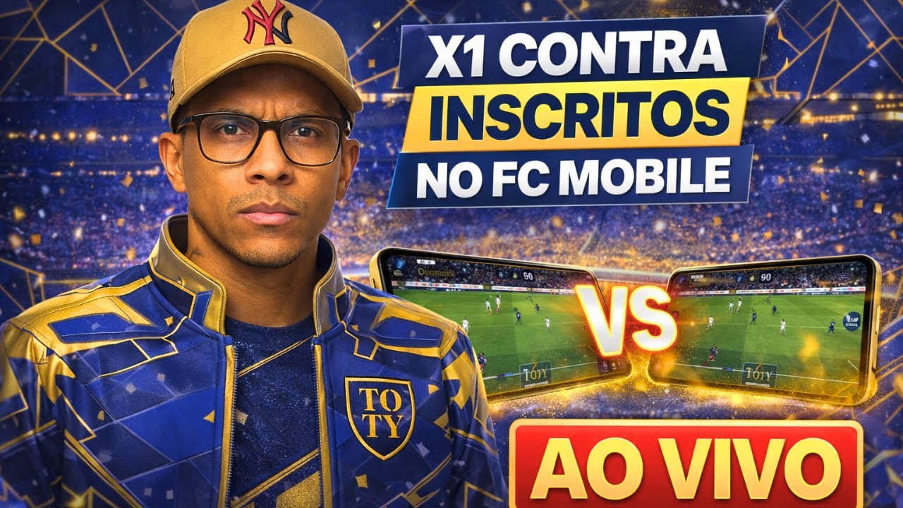 🔥 X1 CONTRA INSCRITOS NO FC MOBILE – QUEM AGUENTA O DESAFIO AO VIVO? 🔥
