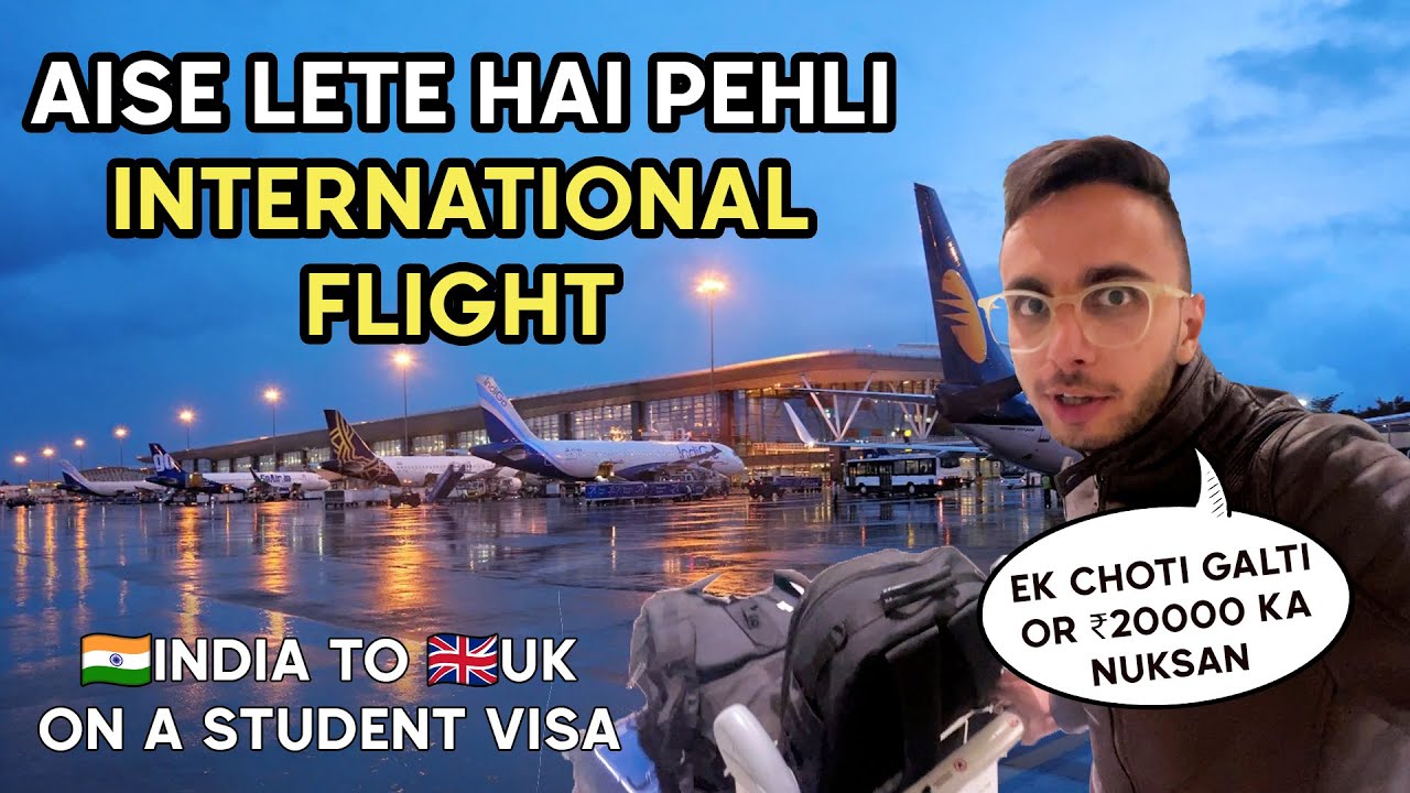 How to take your first International Flight ✈️✈️✈️ in 2024? | Top Mistakes ❌ to avoid ‼️