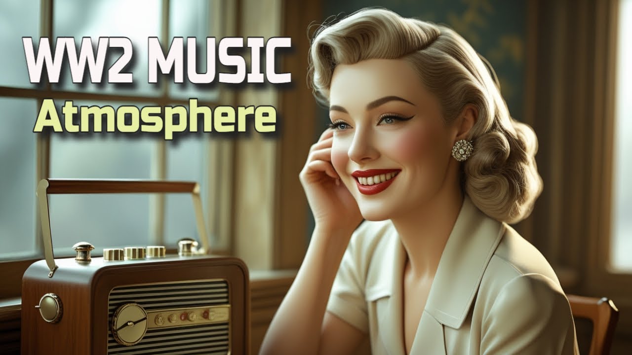 👉 WW2 MUSIC ATMOSPHERE | 1940s VINTAGE SWING & JAZZ