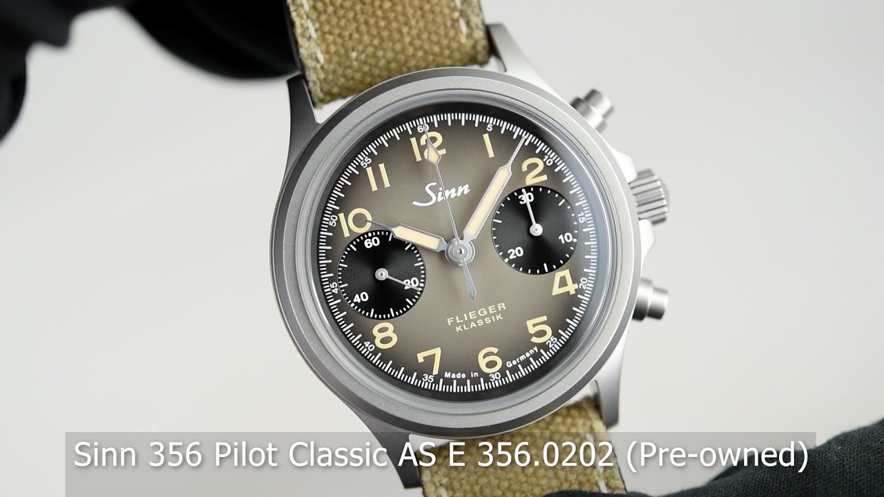Sinn 356 Pilot Classic AS E 356.0202 (Używany)