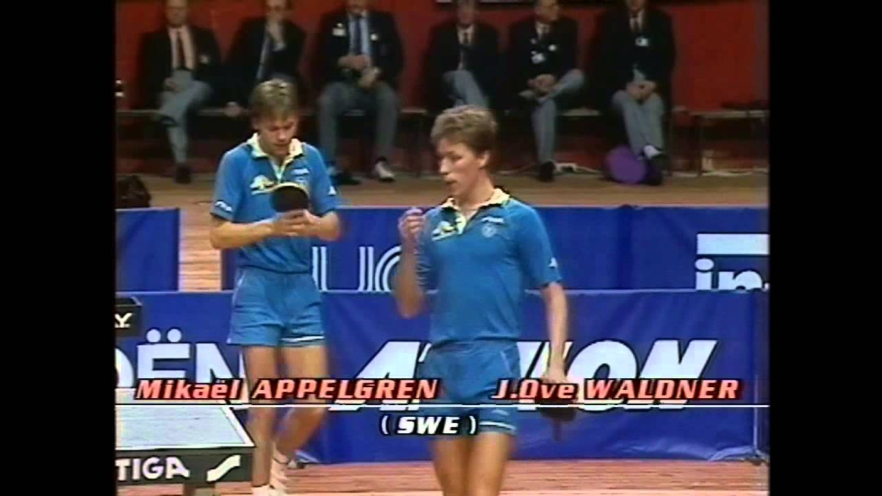 1988 European Championships MD-F: J.O.Waldner/M.Appelgren - I.Lupulesku/Z. Primorac [High Qual/720p]