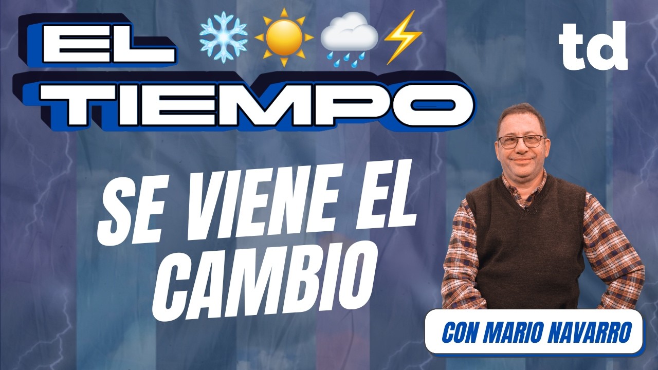 🌧️ Alerta por lluvias y viento en el centro del país: así cambia el tiempo este fin de semana