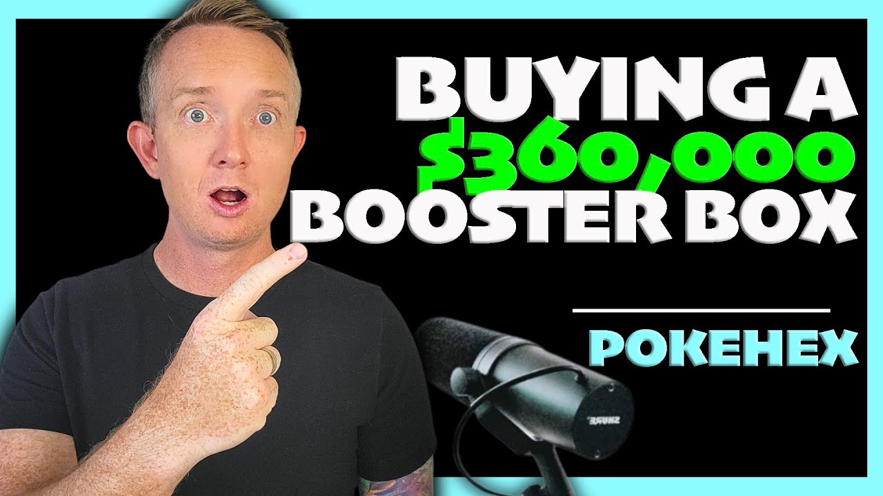 He Opened a $360,000 Pokemon Booster Box!!