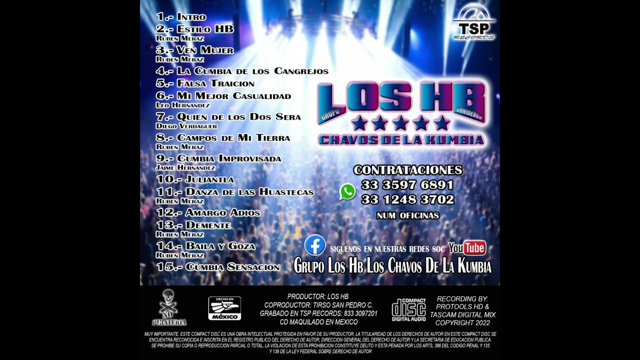 Grupo LOS  H B Vol. 11 disco completo
