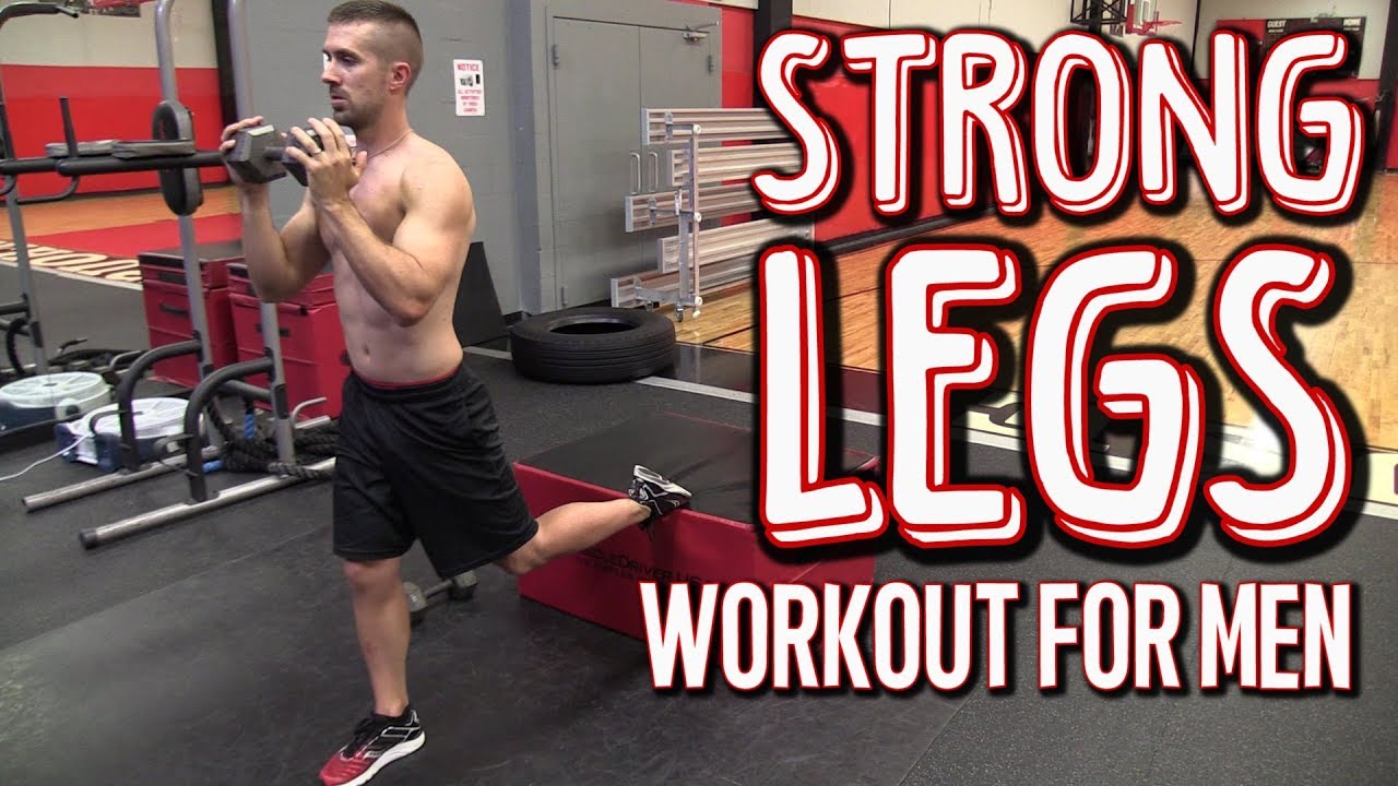 Strong Legs Workouts for Men (No More SKINNY Legs!)
