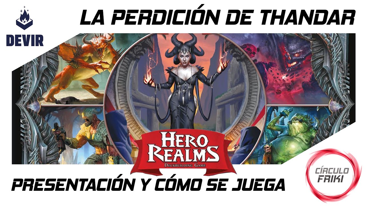 ⭕⚔HERO REALMS⚔: La perdición de Thandar al detalle: contenido, tutorial, detalles, recompensas y más