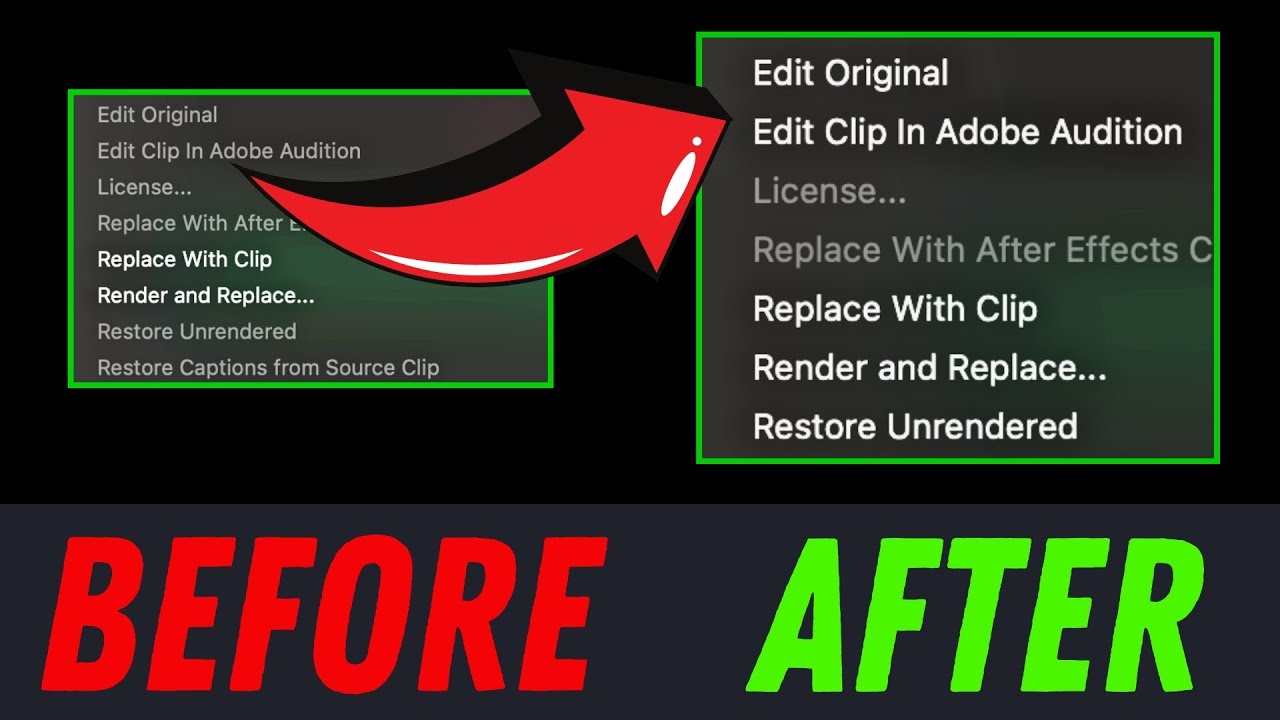 Premiere Pro: Edit Clip in Audition Greyed Out Problem &mdash; SOLVED!