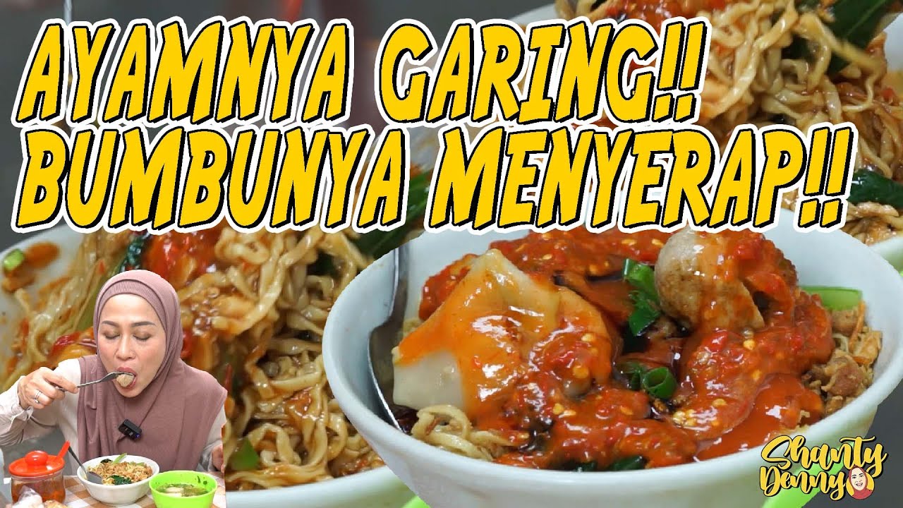 MIE AYAM LEGENDARIS DIBOGOR!! JUALAN DALAM GANG SEMPIT TAPI RAME!! MIE AYAM GG AMBI!!