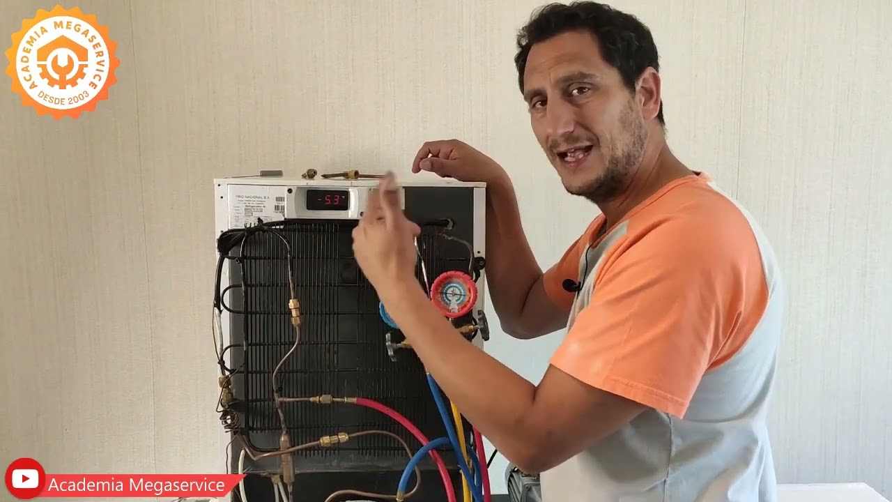 CLASE DEMOSTRACIÓN MANTENIMIENTO HELADERA ACADEMIA MEGASERVICE