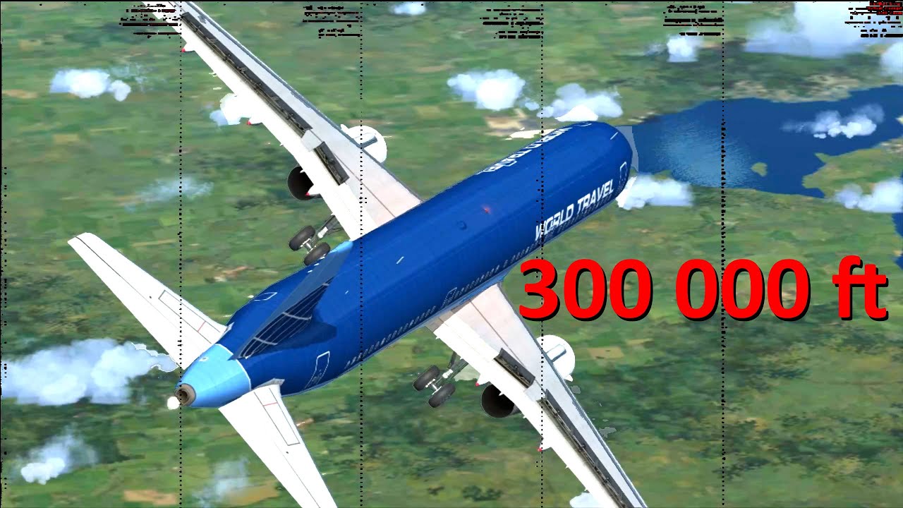 Glitches and Tricks in Flight Simulator X - Fly-Strafing to Space