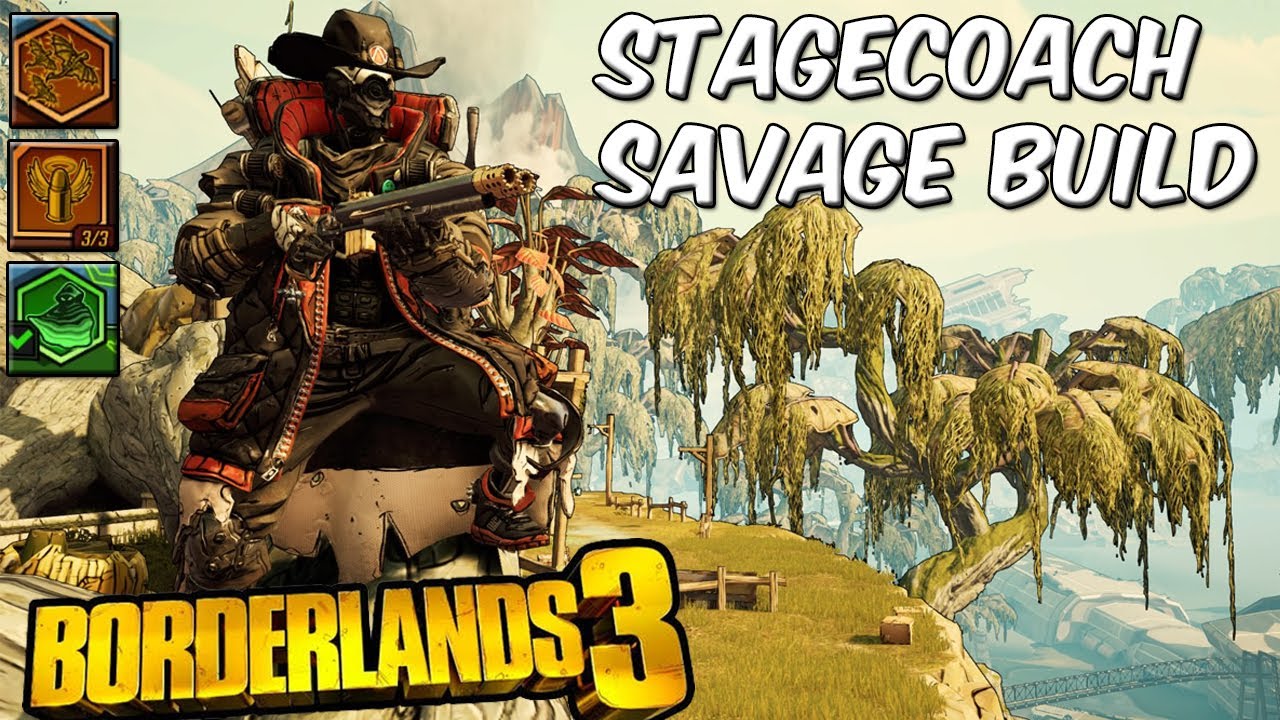 FL4K Stagecoach Savage Build - Insane Damage any Action Skill! [Mayhem 4 TVHM Build] Borderlands 3