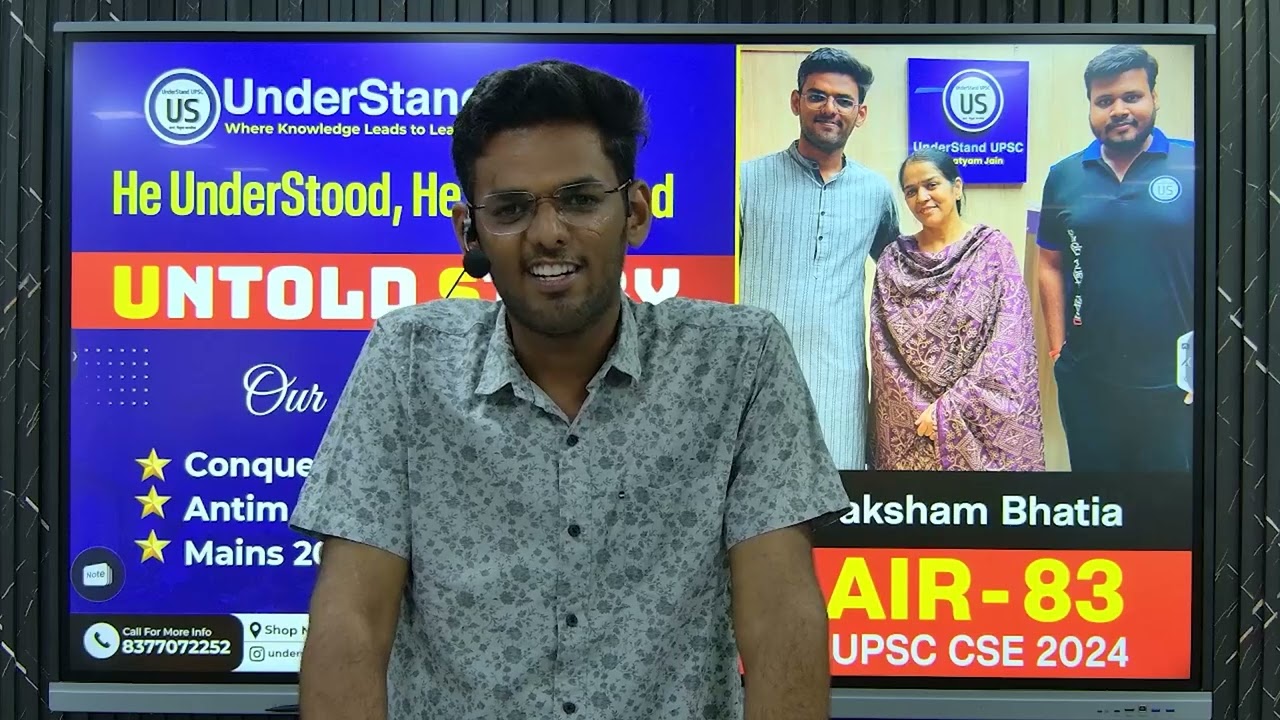 CONQUER UPSC - *Complete & Honest Strategy* by AIR-83 Saksham Bhatia | US CONQUER Mains Student