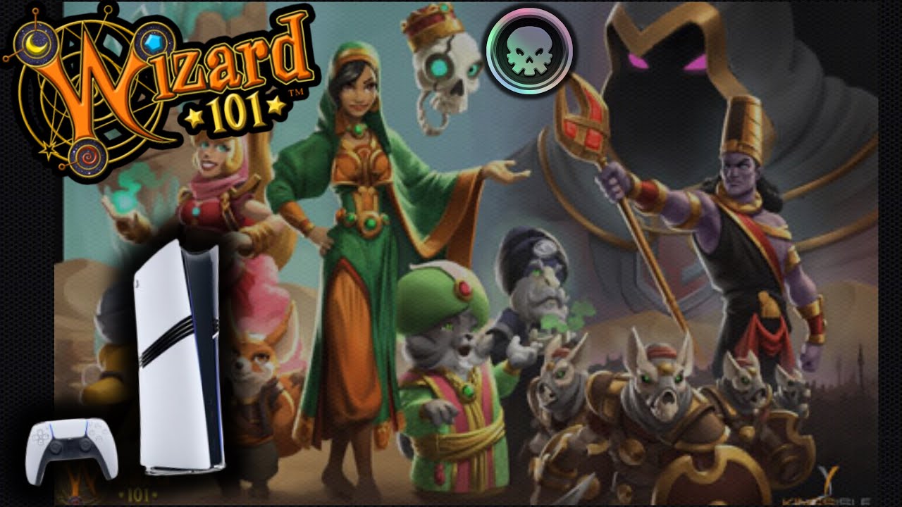 🔴#1 Wizard101 Console 🎮 - Arc 3 Finishing Mirage! 🌿 - 2008 Player - PS5 Pro ☄️