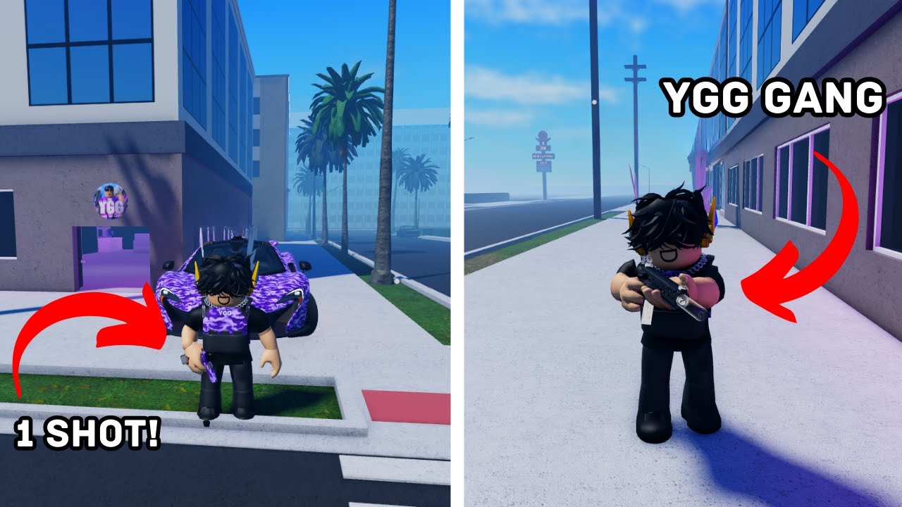 How to get ONE SHOT guns in Cali Shootout (YGG Gang) | Roblox