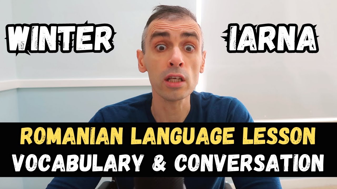 Winter | Iarna | Romanian Language Vocabulary Lesson