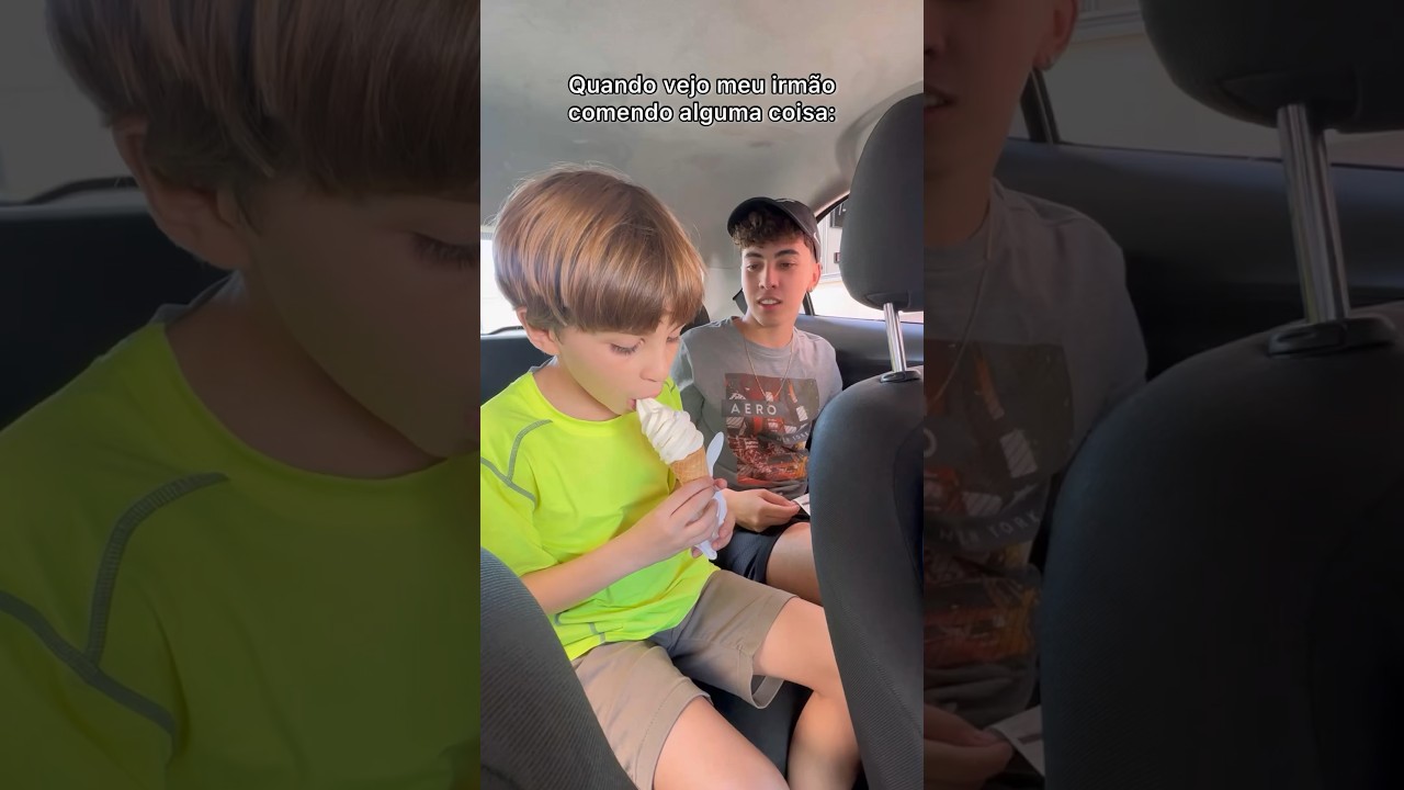 QUANDO MEU IRM&Atilde;O T&Aacute; COMENDO ALGUMA COISA 😂 #memes