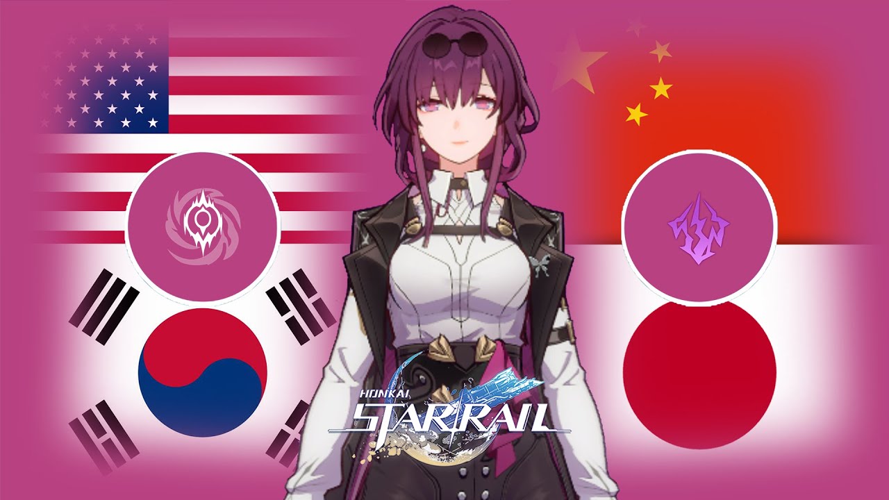 Kafka Voice in 4 Different Languages (Skills & Ultimate) | Honkai: Star Rail Kafka