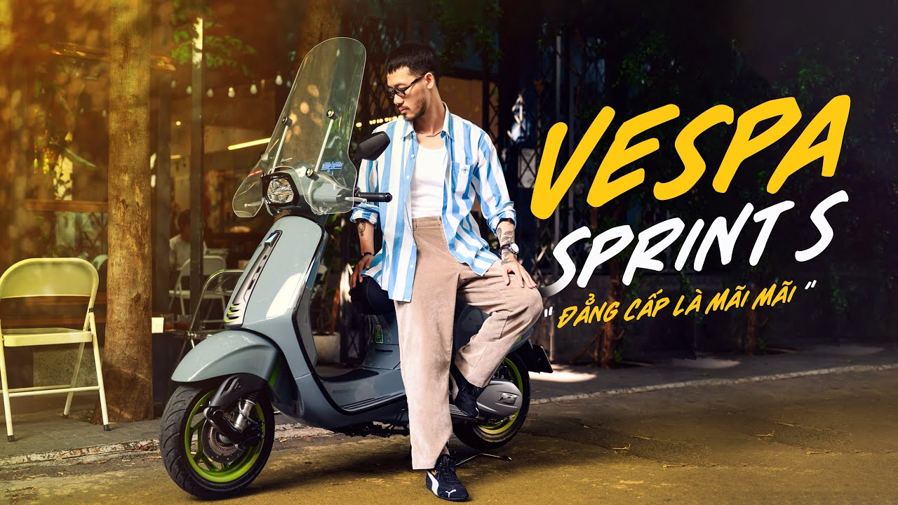 Vespa Sprint S Mới: Đẳng Cấp Là Mãi Mãi