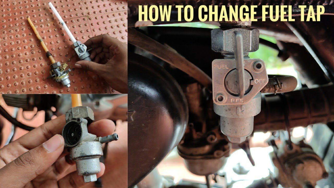 How to change fuel tap - Splendor/ എങ്ങനെ fuel tap മാറ്റു൦👆