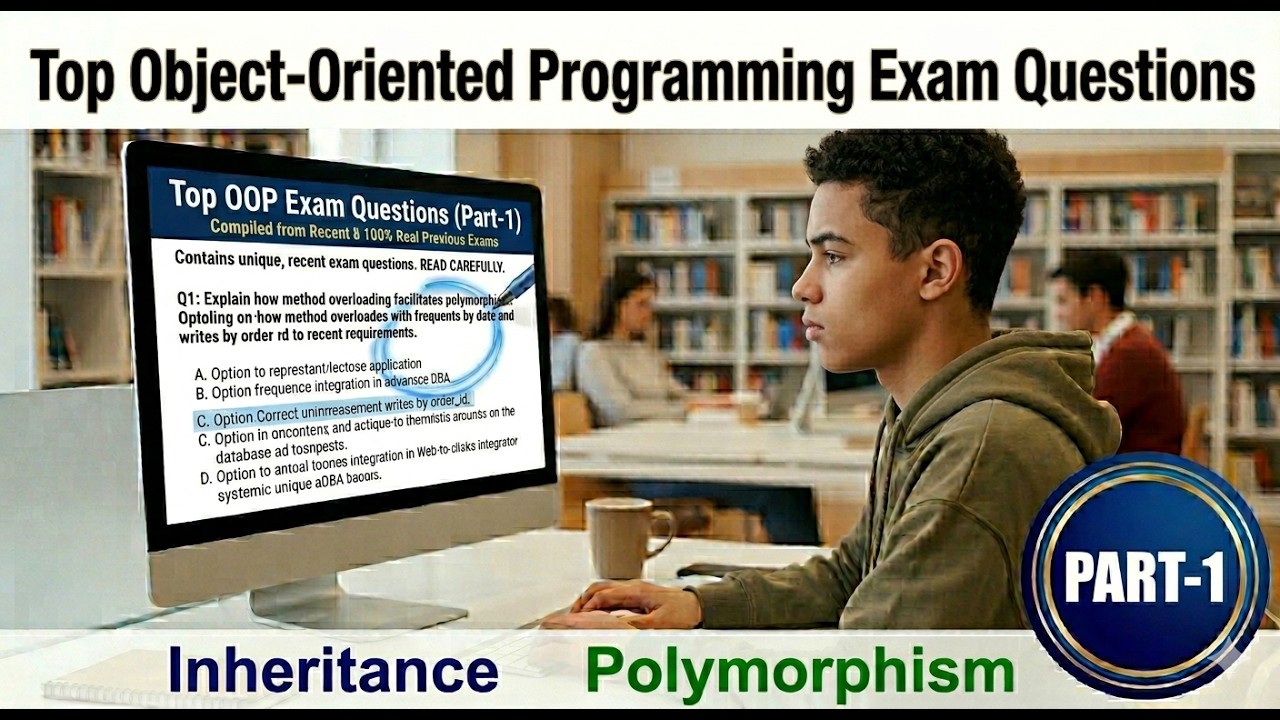 Top Object-Oriented Programming (OOP) Questions and Answers | BSc CS, IT, SE, MIS & IS