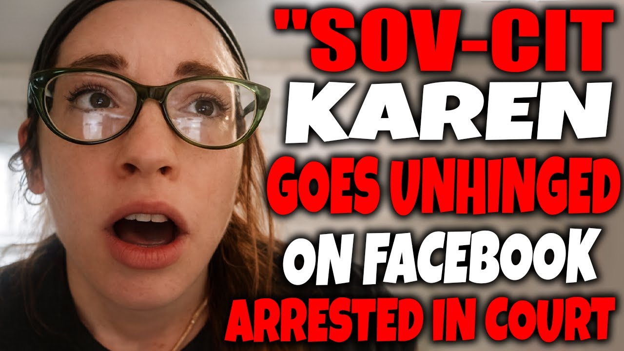 Sovereign Citizen Karen Arrested in Court — UNHINGED Facebook Meltdown Follows