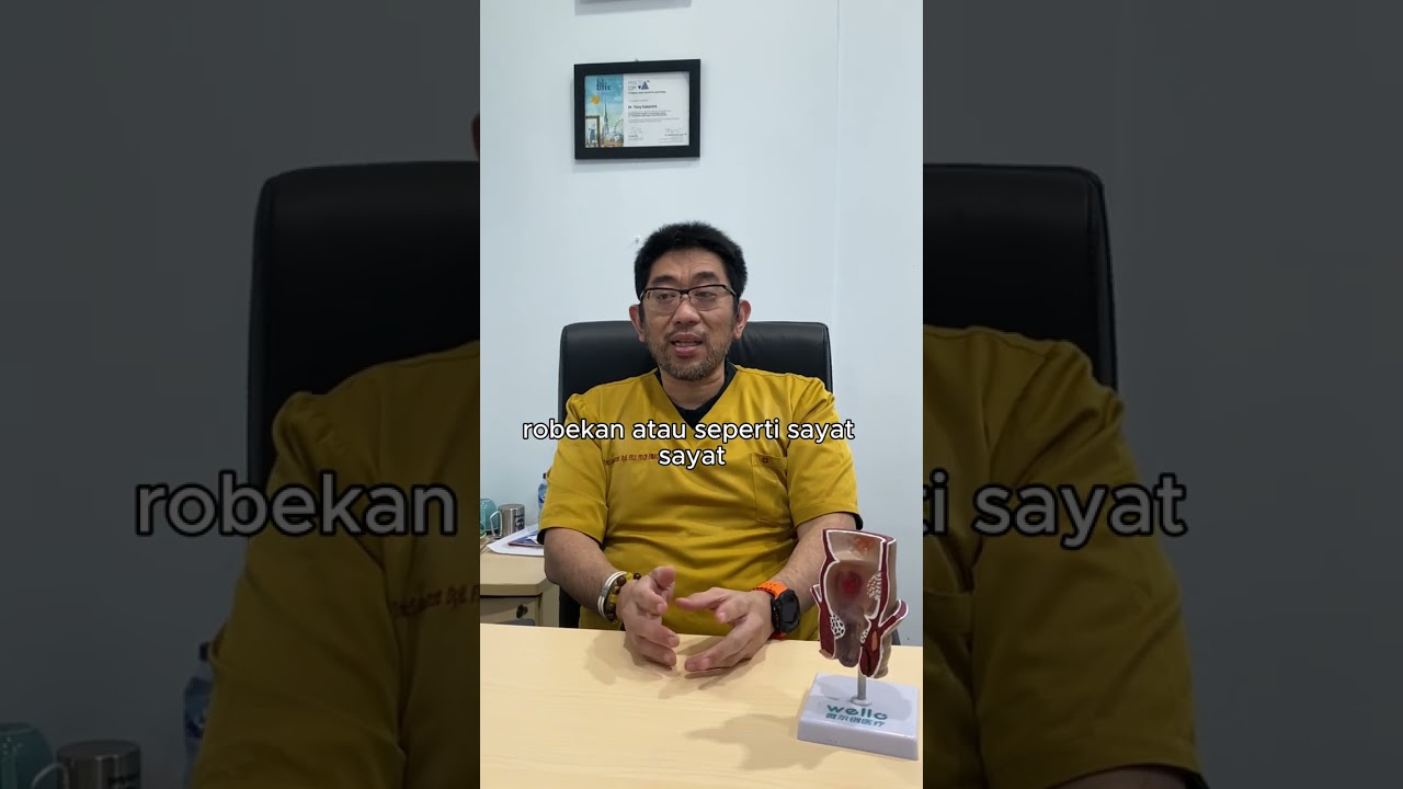 OBAT FISURA ANI TIDAK ADA? DOKTER TONY SUKENTRO SPB