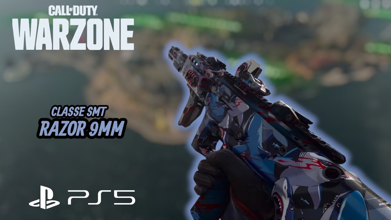 COD WARZONE  - CLASSE RAZOR 9MM - RESSURGÊNCIA - RIBIRTH ISLAND - PS5
