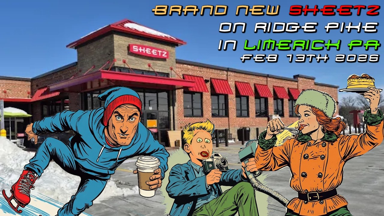 Brand New Sheetz Store On Ridge Pike In Limerick PA Feb 13th 2026! ☕ 🌭⛽☘️