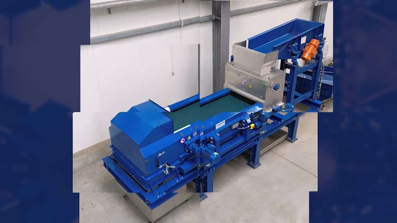 eddy current separator - plastic recycling