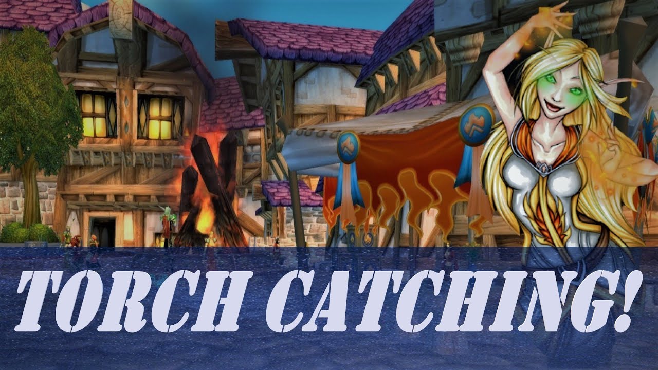 Torch Catching! Wow Quest | Midsummer Fire Festival Event | Stormwind City | Alliance