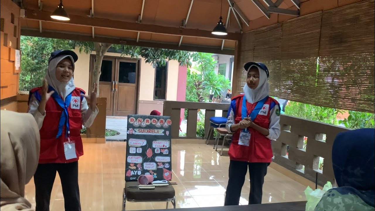 Juara 1 Donor Darah Sukarela - AJUSI PMR Madya Se - Provinsi Banten