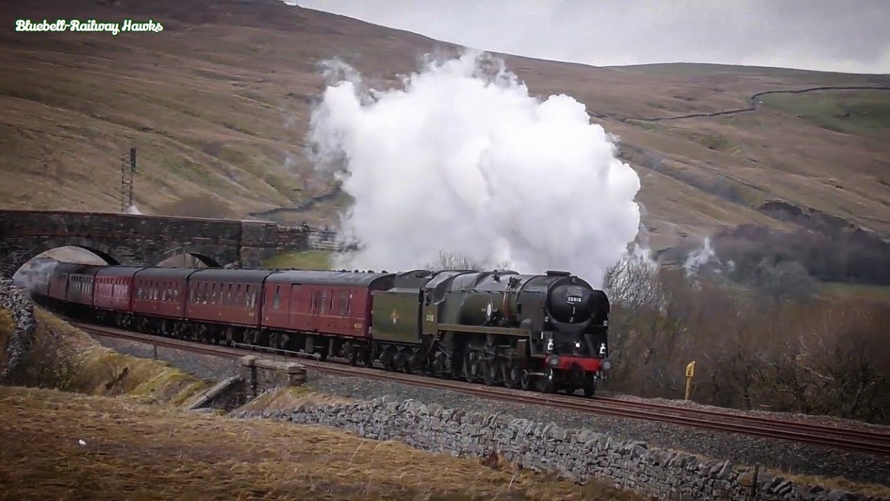 Three Steam on 'Leap Year Day' | 45562, 35018 & 46115 in the North West | 29th Feb 2020