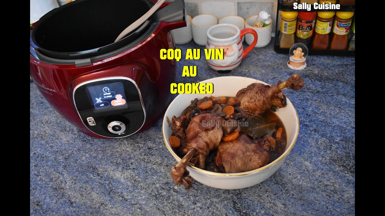 COQ AU VIN AU COOKEO | SALLY CUISINE {Épisode 100}