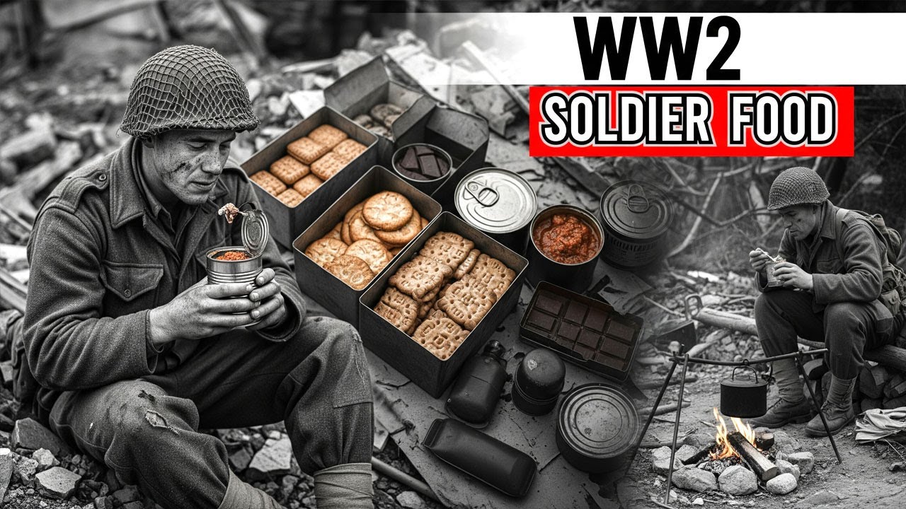 What Did Soldiers Eat in WW2? | Rations, Survival & Food Stories (Full Documentary)