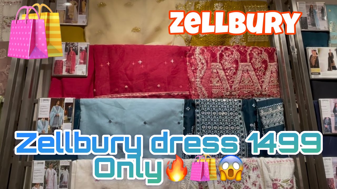 Zellbury mein ai Sasti Haseen Eid Collection🛍️Zellbury New Arrival 2026 Today🔥Zellbury dress 1499😱