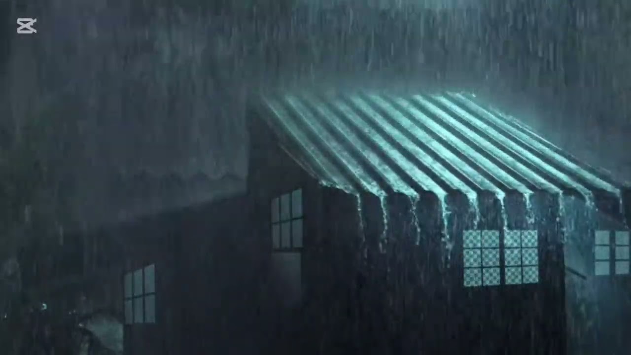 You Just Need The Sound of Heavy Rain & Thunder||Night Sleep 0.9||#rain 