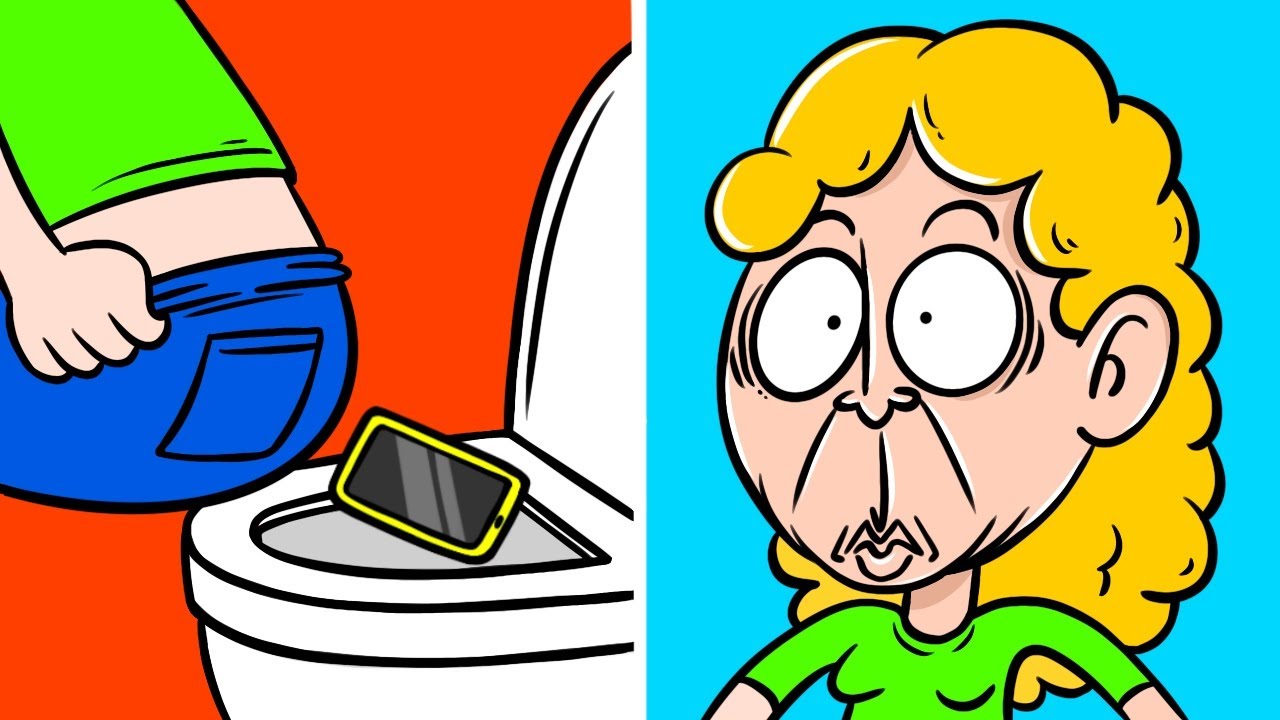 6 FUNNIEST RELATABLE MOMENTS YOU CAN RECOGNIZE || Funny Cartoons by 123Go! Animated