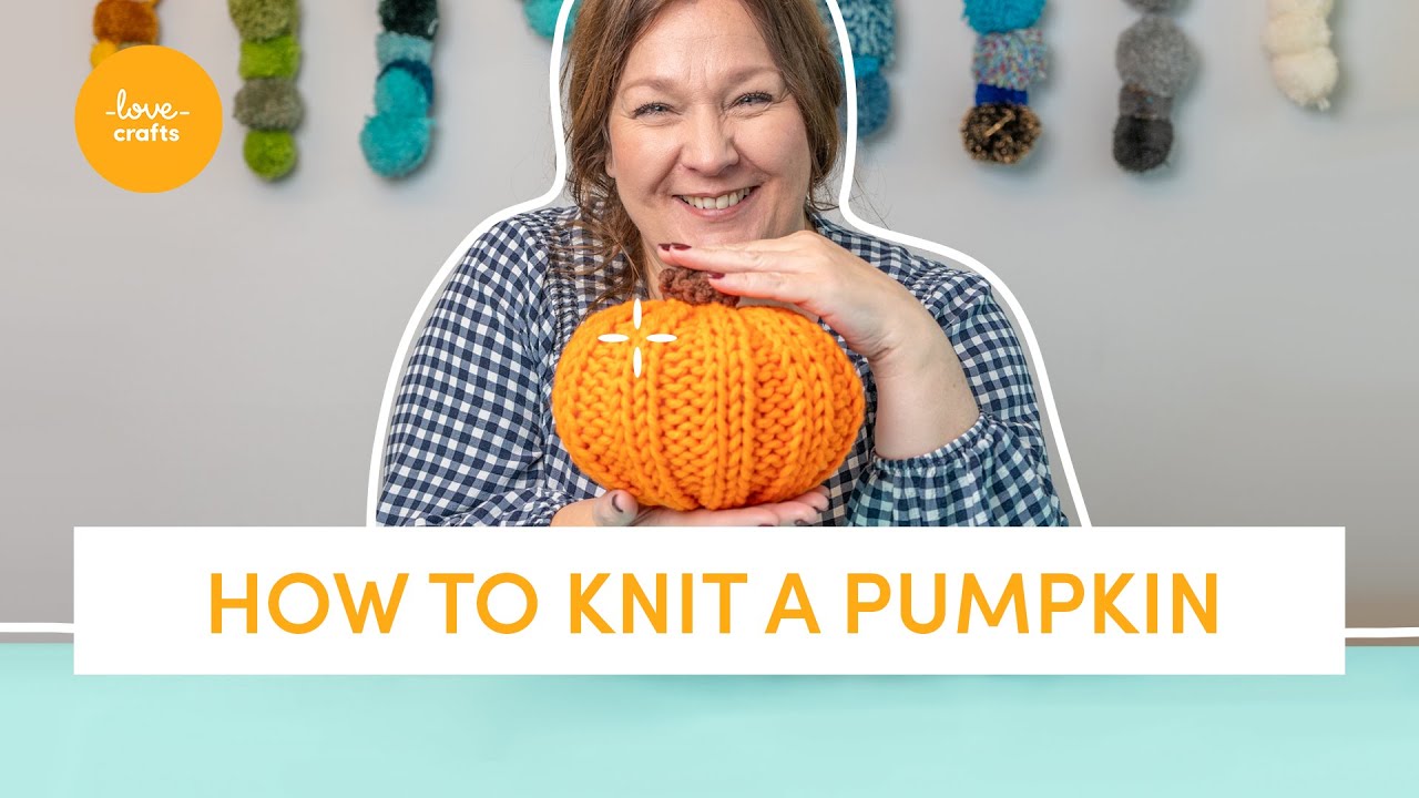 How to knit a Pumpkin 🎃🎃🎃