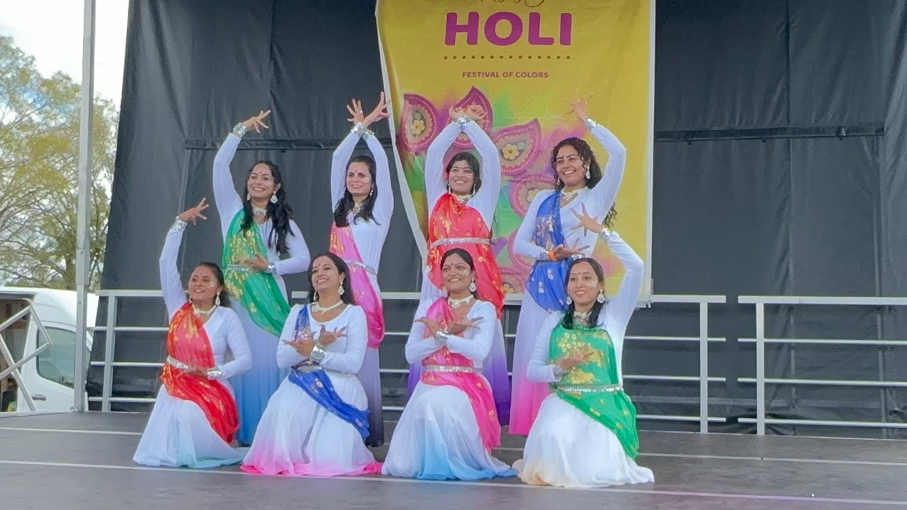 Holi dance event