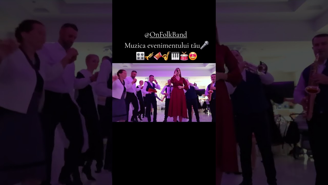 On Folk Band din Chișinău și Mariana Cojocaru - Vai, ce nuntă mare🎤🎛🎺🥁🎹🎷🪗 